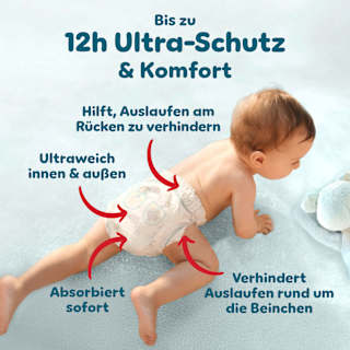 Windeln Pants Gr. 4 Maxi (9-15 kg) Monatsbox Pampers premium protection