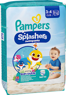 Schwimmwindeln Gr. 3-4 (6-11 kg) Pampers Splashers