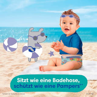 Schwimmwindeln Gr. 4-5 (9-15 kg) Pampers Splashers