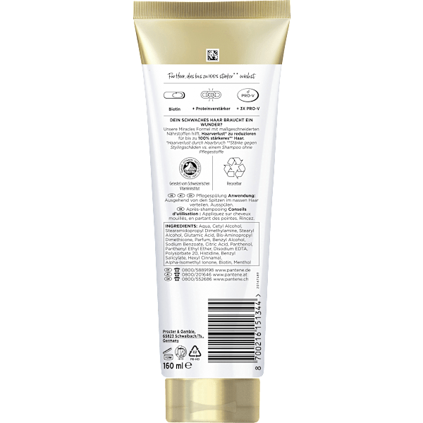 Conditioner miracles Grow Strong PANTENE PRO-V