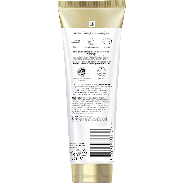 Conditioner miracles Hydra Glow  PANTENE PRO-V