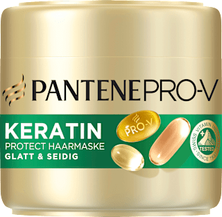 Haarmaske Keratin Protect, Glatt & Seidig PANTENE PRO-V
