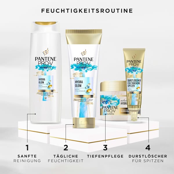 Haarmaske miracles Hydra Glow Deep Hydration PANTENE PRO-V