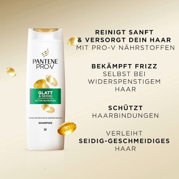 Shampoo Glatt & Seidig PANTENE PRO-V