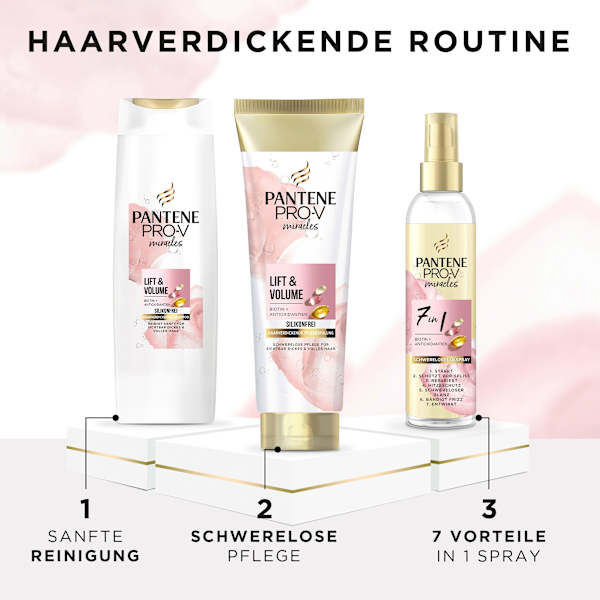 Shampoo miracles Volume & Lift  PANTENE PRO-V