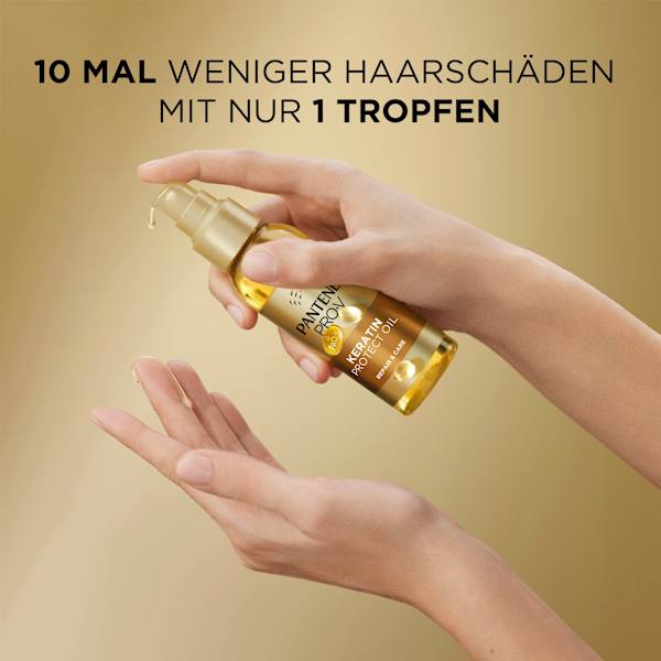 Trocken Öl mit Vitamin E Keratin Protect Oil Repair & Care PANTENE PRO-V