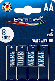 Batterien Power Mignon AA Paradies