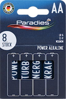 Batterien Power Mignon AA Paradies