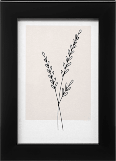 Bilderrahmen Beskeden 10x15 cm, schwarz Paradies