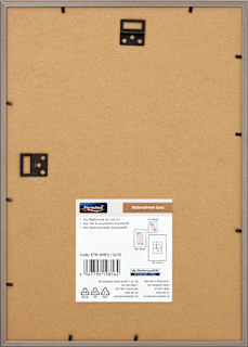 Bilderrahmen  Easy 30x45 cm silber Paradies