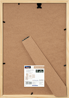 Bilderrahmen Flat Finish 20x30 cm, Holz hell Paradies