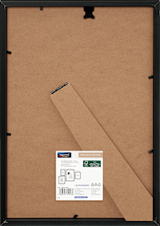 Bilderrahmen Flat Finish 20x30 cm, schwarz Paradies
