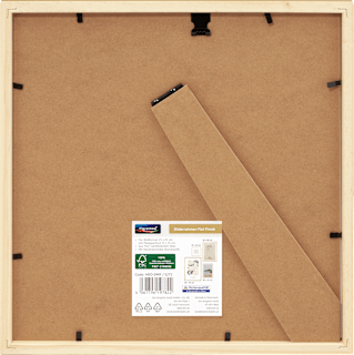 Bilderrahmen Flat Finish 25x25 cm natur Paradies