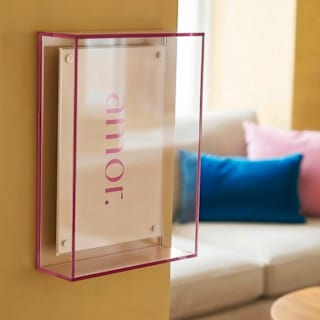 DIY 2026 Amor Acryl Rahmen 10x15 cm, pink Paradies