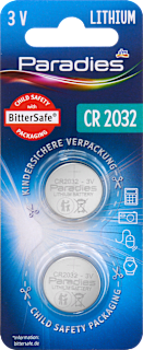 Knopfzelle CR 2032 Paradies