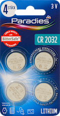 Lithium Knopfzelle CR2032 Paradies