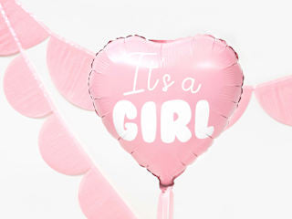 Party-Dekorationsset "Baby Shower" rosa, 35tlg PartyDeco