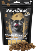 Katzenleckerli mit Geflügel & Käse, crunchy paws Pawsome