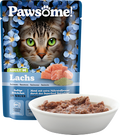 Nassfutter Katze mit Lachs Pawsome