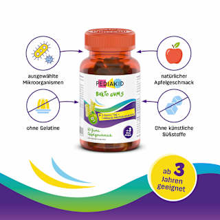 Bakto Gums Apfelgeschmack 60 St PEDIAKID