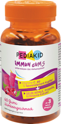 Immun Gums Himbeergeschmack 60 St PEDIAKID