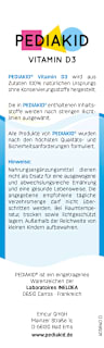 Vitamin D3 200 I.E. Tropfen PEDIAKID