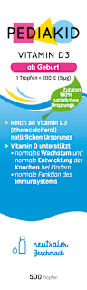 Vitamin D3 200 I.E. Tropfen PEDIAKID
