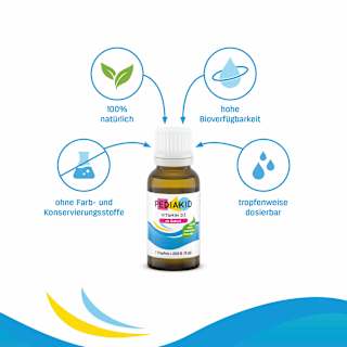 Vitamin D3 200 I.E. Tropfen PEDIAKID