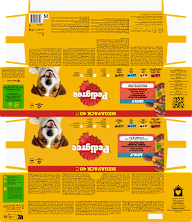 Nassfutter Hund gemischte Selektion in Gelee, Megapack (40x100 g) Pedigree
