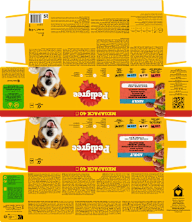 Nassfutter Hund gemischte Selektion in Gelee, Megapack (40x100 g) Pedigree