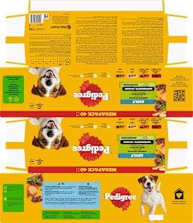 Nassfutter Hund gemischte Selektion in Sauce, Megapack (40x100 g) Pedigree