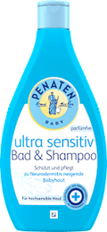 Baby Badezusatz Bad & Shampoo ultra sensitiv Penaten