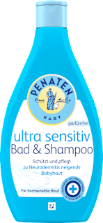 Baby Badezusatz Bad & Shampoo ultra sensitiv Penaten