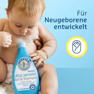 Baby Badezusatz Bad & Shampoo ultra sensitiv Penaten