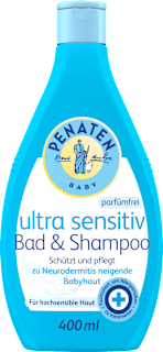 Baby Badezusatz Bad & Shampoo ultra sensitiv Penaten