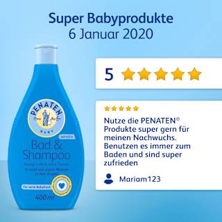 Baby Badezusatz Bad & Shampoo Penaten