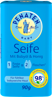 Seifenstück mit Babyöl & Honig Penaten