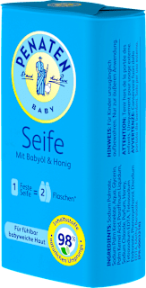 Seifenstück mit Babyöl & Honig Penaten