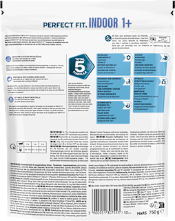 Trockenfutter Katze Indoor 1+ mit Huhn, Adult PERFECT FIT