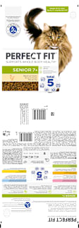 Trockenfutter Katze mit Huhn, Senior 7+ PERFECT FIT