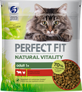 Trockenfutter Katze mit Rind & Huhn, natural vitality, Adult PERFECT FIT