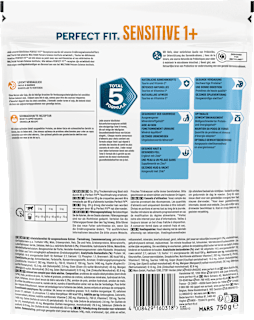 Trockenfutter Katze sensitive 1+ mit Truthahn, Adult PERFECT FIT