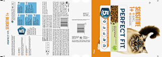 Trockenfutter Katze sensitive 1+ mit Truthahn, Adult PERFECT FIT