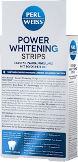 Bleaching Power Whitening Strips Perlweiss