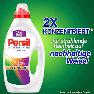 Colorwaschmittel Gel Ultra Konzentrat (2x62WL) Persil