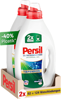 Vollwaschmittel Universal Gel Ultra Konzentrat (2x62WL) Persil