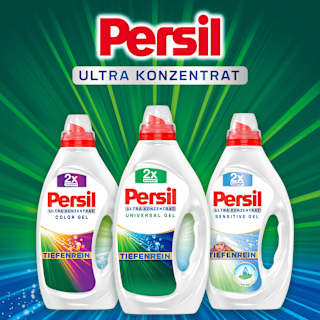Vollwaschmittel Universal Gel Ultra Konzentrat (2x62WL) Persil