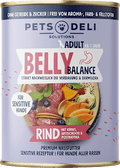 Nassfutter Hund sensitiv mit Rind & Quinoa, belly balance Pets Deli