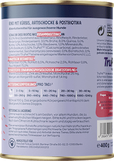 Nassfutter Hund sensitiv mit Rind & Quinoa, belly balance Pets Deli