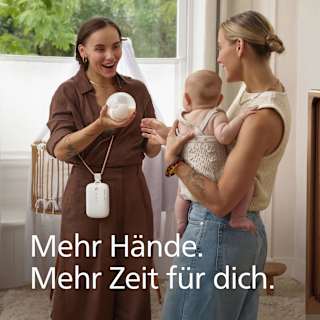 Doppelmilchpumpe tragbar, elektrisch  PHILIPS AVENT